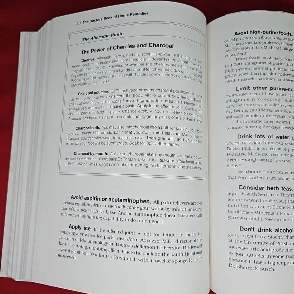 Home Remedies The Doctor's Book Tips & Techniques Health Problems